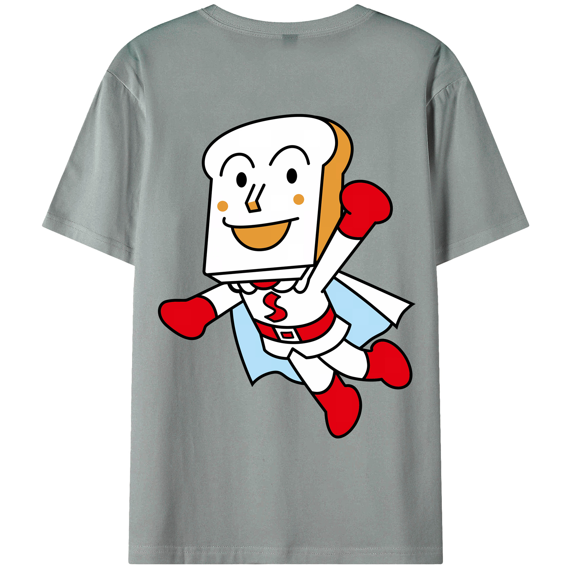 （画像用） アンパンマン Anpanman 綿100％ メンズ半袖Tシャツ（バックプリント） 通気性